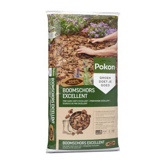 Pokon Boomschors Excellent 40L - 8kg 1 Pokon Boomschors Excellent 40L - 8kg