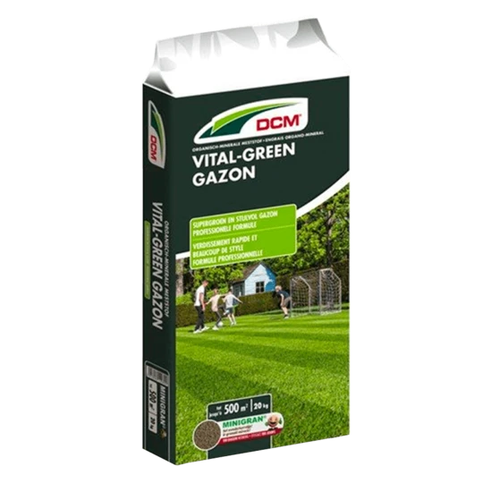 DCM Meststof Vital-Green Gazon -20KG 1 DCM Meststof Vital-Green Gazon -20KG